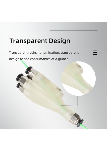 3D Yazıcı Parçaları 4-1 Arada Adaptör Malzeme Borusu Genişletme Bağlantı Noktası Bağlantı 4 Besleme Modülleri X1/p1 X1C P1S P1P Için (Yurt Dışından) fırsatları
