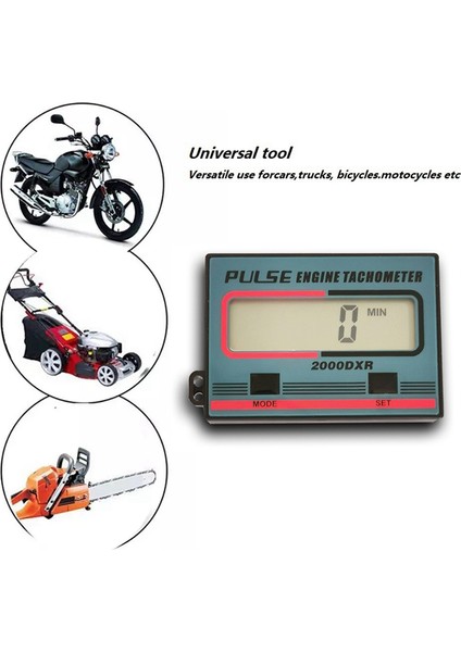 Çok Fonksiyonlu Takometre El Tipi Indüksiyon Zinciri Çim Biçme Makinesi Benzinli Motor, Dakikalar Halinde Zamanlanmış Takometre (Yurt Dışından) fiyatları