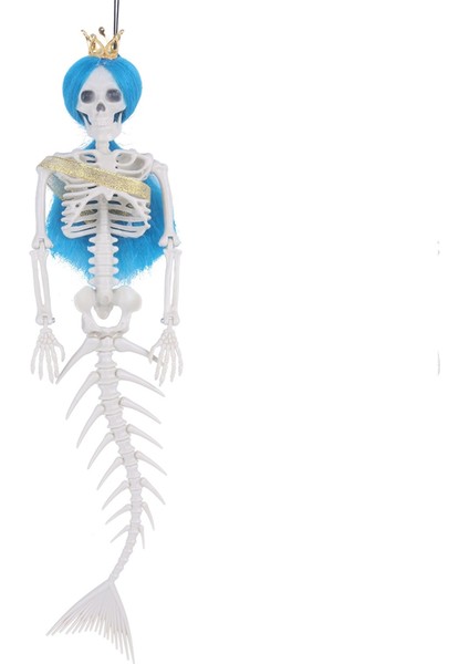 Deniz Kızı Iskeleti Deniz Altında Uzun Saçlı Cadılar Bayramı Partisi, Asma Cadılar Bayramı Dekorasyonları Cadılar Bayramı Açık C (Yurt Dışından)