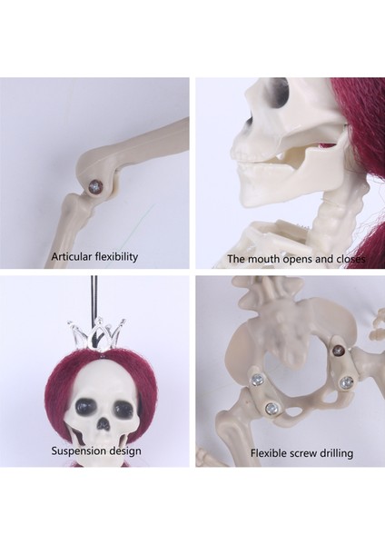 Deniz Kızı Iskeleti Deniz Altında Uzun Saçlı Cadılar Bayramı Partisi, Asma Cadılar Bayramı Dekorasyonları Cadılar Bayramı Açık C (Yurt Dışından) fırsatları