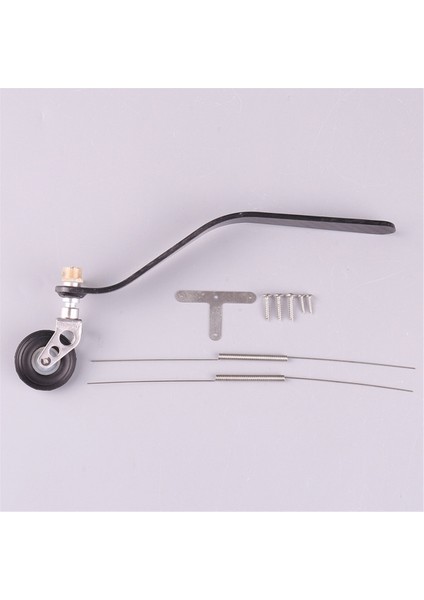 Karbon Fiber Arka Iniş Dişlisi DESTEĞI+50CC Benzinli Motor Sabit Kanat Uçağı Için Pu Tekerlek Direksiyon Kiti (Yurt Dışından) modelleri