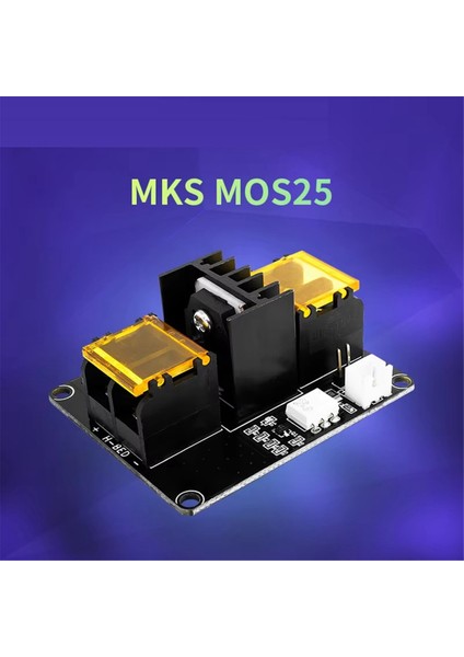 Mks MOS25 3D Yazıcı Parçaları Isı Yatağı Ekstrüder Mos Module Için Isıtma Kontrolör Büyük Akım 25A (Yurt Dışından) modelleri