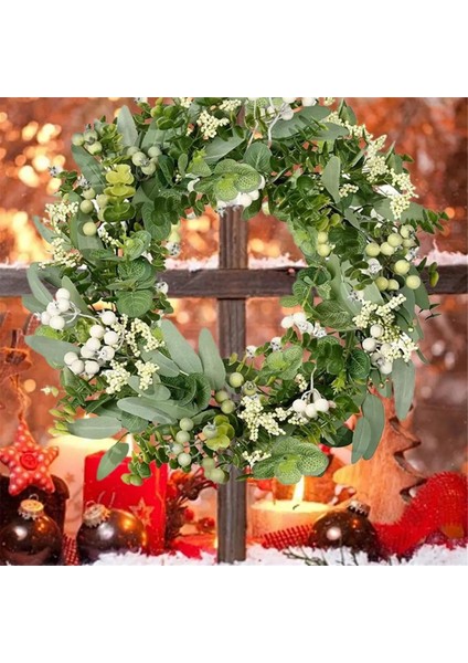 Ön Kapı Penceresi Için Okaliptüs Çelenkleri Duvar Mevsimlik Bahar Greenleaves Çelenk Asılı Süslemeler Eve Taşınma Hediyeleri (Yurt Dışından) fiyatları