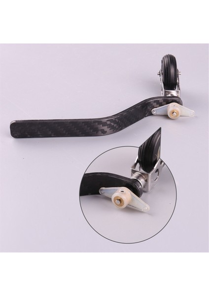 Karbon Fiber Arka Iniş Dişlisi DESTEĞI+50CC Benzinli Motor Sabit Kanat Uçağı Için Pu Tekerlek Direksiyon Kiti (Yurt Dışından) indirimleri
