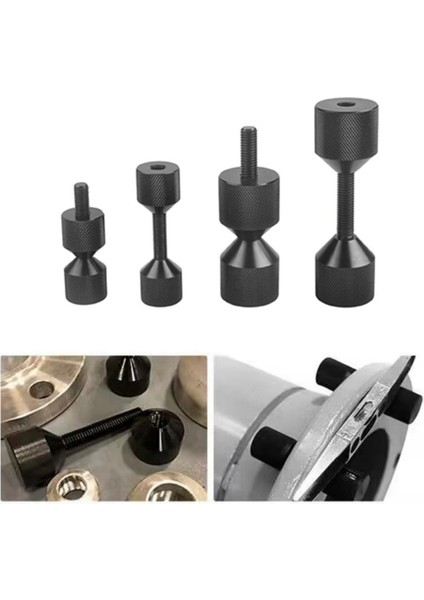 4 Adet Alüminyum Flanş Iki Delikli Pim 1-1/8 Inç Iki Delikli Hizalama Pimleri ve 1-5/8 Inç Çıkarılabilir Flanş Siyah (Yurt Dışından) fiyatları