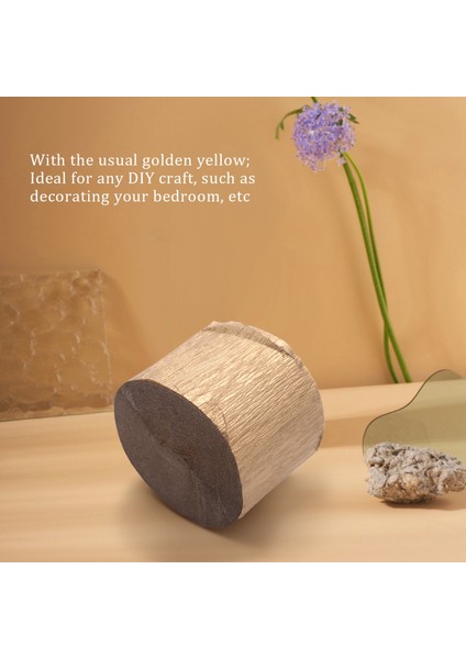 6 Rulo Altın Krep Kağıt Flamalar Doğum Günü Partisi Düğün Festivali Parti Dekorasyonları (Yurt Dışından) indirimleri