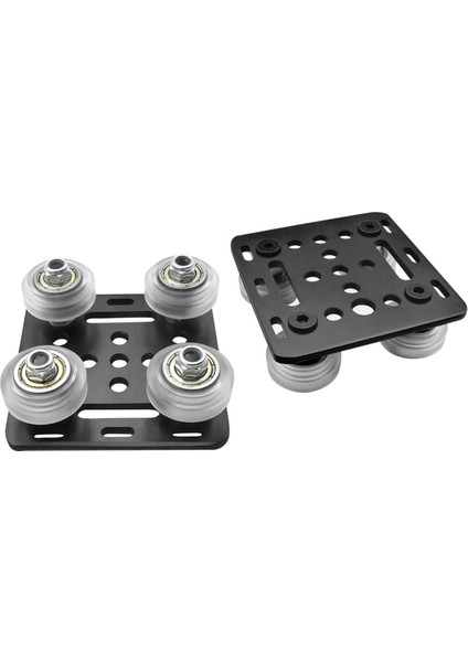 3D Yazıcı Aksesuarları 2020 V-Groove Alüminyum Profil Kasnağı V-Yüzü Yapı Plakası Kiti (Yurt Dışından) fiyatları