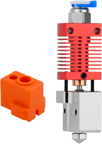 ENDER5/ENDER3/V2/CR10 Hotend Kiti Isıtma Bloğu Bi-Metal Boğaz 500 ℃ Volkan Nozul 3D Printerpart, B (Yurt Dışından)