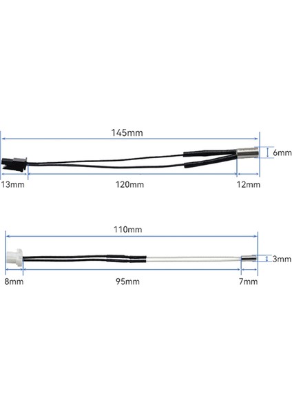 Prusa I3 Mk4 Extruder HOTEND+E3DV6 Pirinç Nozul 0.4mm+3x Bimetalik Nozul 24V 40W Prusa I3 Için Isıtma Çubuğu Kiti (Yurt Dışından) fiyatları