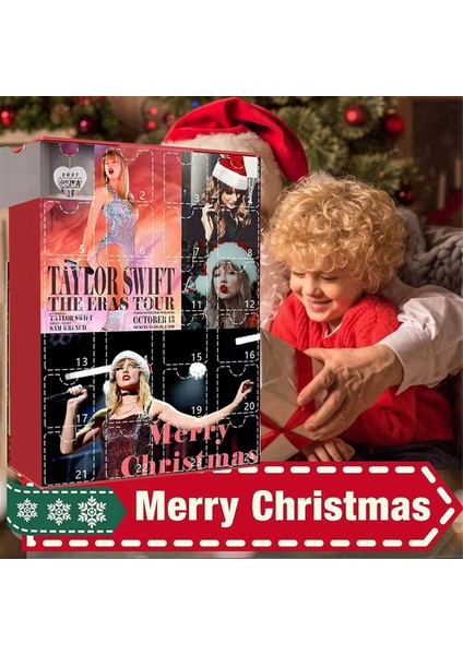 24 Adet Noel Geri Sayım Dekorasyon Hediyesi Noel Akrilik Dekorasyon ve Anahtarlık Sürpriz Noel D (Yurt Dışından) fiyatları