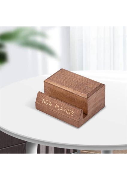 Ahşap Vinil Kayıt Tutucu Ekran Standı - Masail Şimdi Albüm Kapağı Tutucu - Tek CD Stand Lp Ekran Rafı (Yurt Dışından) modelleri