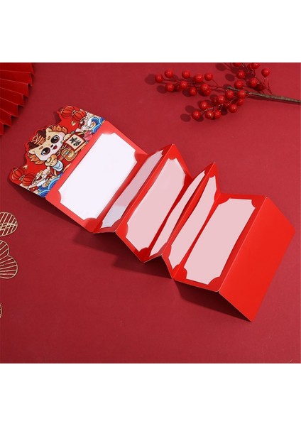 10 Adet Kırmızı Zarflar Çin Yeni Yıl Kırmızı Çin Zarfları Para Için 2024 Ejderha Ay Yeni Yıl Katlanabilir Kırmızı Zarf B (Yurt Dışından) fiyatları