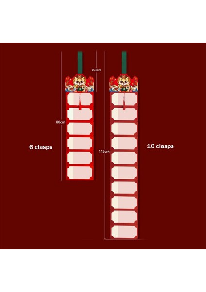 10 Adet Kırmızı Zarflar Çin Yeni Yıl Kırmızı Çin Zarfları Para Için 2024 Ejderha Ay Yeni Yıl Katlanabilir Kırmızı Zarf B (Yurt Dışından) indirimleri