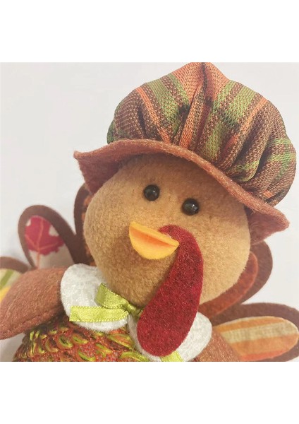 Şükran Süslemeleri Sonbahar Gnome Dekoru: 2 Adet Ayçiçeği Akçaağaç Yaprakları ile El Yapımı Hindi Peluş Süslemeler (Yurt Dışından) indirimleri