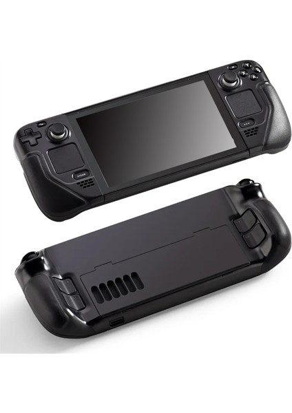 Steam Güverte Cowhide Tam Sarma Ana Bilgisayar Koruyucu Kasa Koruyucu Kavrama Kıyafet Olmayan Kapak Sert Kabuk Braketi I (Yurt Dışından) indirimleri