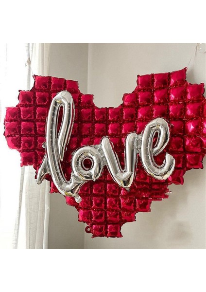 Kalp Şeklindeki Arka Plan Duvar Folon Balon Aşk Mektup Balonları Düğün Için Mutlu Sevgililer Gün (Yurt Dışından) fiyatları