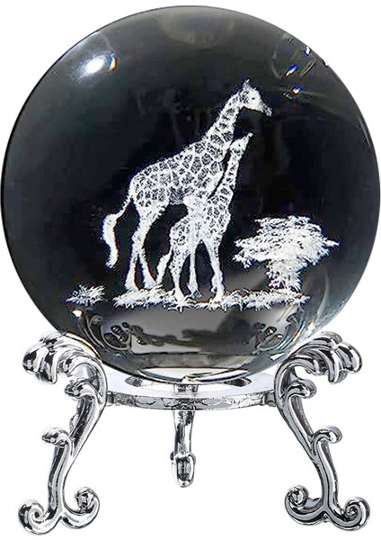 3D Lazer Oyulmuş Yıldızlı Kristal Dekoratif Top Heykelcik 60MM Cam Küre Kağıt Ağırlığı Stand Art Decor Crafts B B (Yurt Dışından) indirimleri