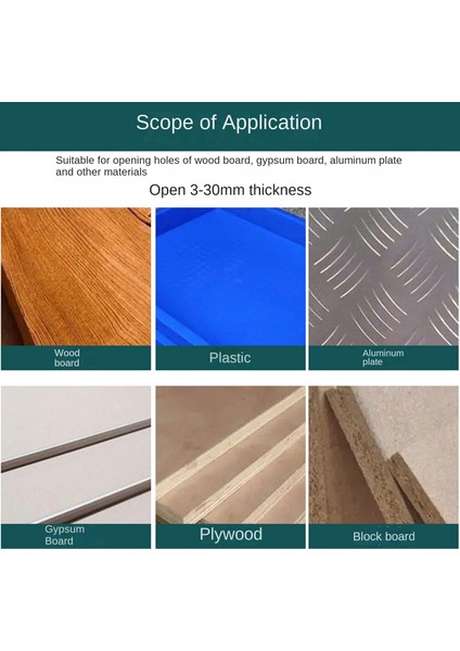 Çeşitli Çapları Testere Için Elektrikli Matkap Kablosuz Tornavida Için Ayarlanabilir Delik Testere Ahşap Işleme Matkap Kesici (Yurt Dışından) indirimleri