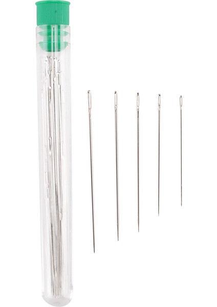 25 Büyük Göz Dikiş Iğneleri - 5 Boyutta Büyük Göz Eli Dikiş Iğneleri Dikiş ve Işçilik Için Net Depolama Tüpünde (Yurt Dışından) fiyatları