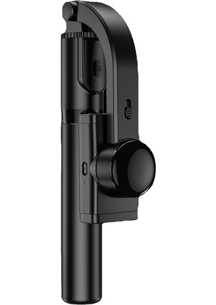 Sıkış Anti-Shake Cep Telefonu Gimbal Sabitleyici Bluetooth Selfie Stick Alüminyum Alaşım El Taşıyıcı Katlanabilir Monopod (Yurt Dışından)