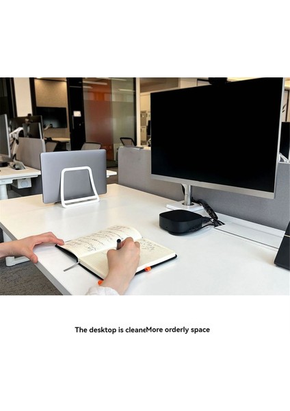 Ayarlanabilir Dikey Dizüstü Bilgisayar Standı - Defter ve Tablet Tutucu Dikey Depolama Rafı Siyah (Yurt Dışından) fırsatları