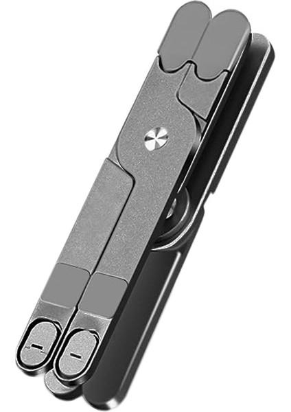 360 Dönen Dizüstü Bilgisayar Stand Taşınabilir Yükseltici Tutucu Ergonomik Bilgisayar Yükseltici 16INCH Grey&#39;e Kadar Dizüstü Bilgisayarlar Için (Yurt Dışından)