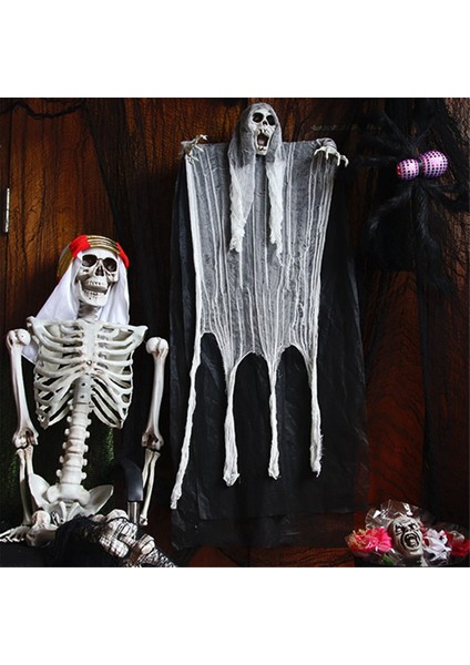 Cadılar Bayramı Dekorasyonu Cadılar Bayramı Asma Dalgalar Ürkütücü Cadılar Bayramı Perili Ev Dekoru Halloween Için Azma Grim Reaper C Için (Yurt Dışından) fırsatları