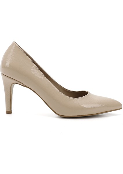 Kadın Nude Sivri Burun İnce Ökçe Topuklu Stiletto
