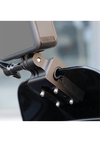 Gopro Kahraman Için Motosiklet Ön Cam Dağı 12 ve Üstü Alüminyum Aksiyon Aksesuarları (Yurt Dışından) modelleri