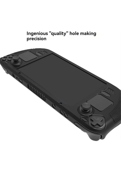 Steam Güverte Koruyucu Koruyucu Vaka-Anti-Fall, Anti-Slip, Yumuşak Silikon Kapak+Katlanır Stand Oyunu Konsol Aksesuarları Sarı (Yurt Dışından) fırsatları