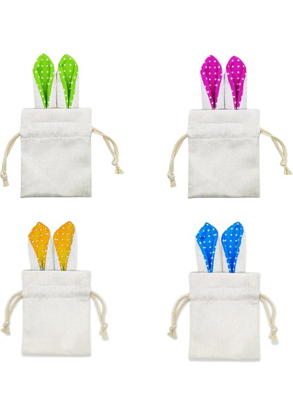 4pcs Süblimasyon Drawstring Şeker Çantaları Paskalya Drawstring Çanta Isı Transfer Baskı Çantası Paskalya Şeker Çantaları (Yurt Dışından) fiyatları