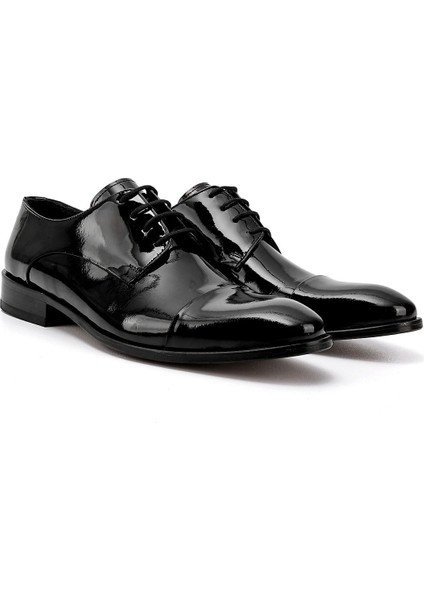 Gön Platinum Hakiki Deri Yuvarlak Burun Kösele Taban Bağcıklı Erkek Ayakkabı 01727 modelleri