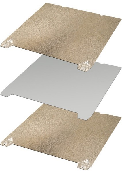 Ender-3 /end-5 S1 /k1 Için Yapı Plakası Esnek Peı 235X235MM Sac Çift Taraflı Kaplama Isı Yatağı 3D Yazıcı Aksesuarları B (Yurt Dışından)