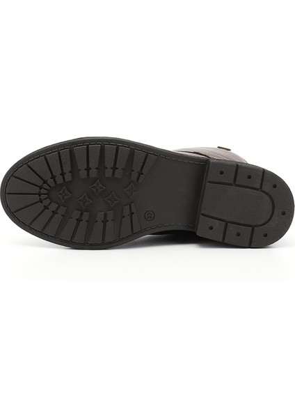 Kadın Kahve Fermuarlı Hakiki Deri Postal Bot fırsatları