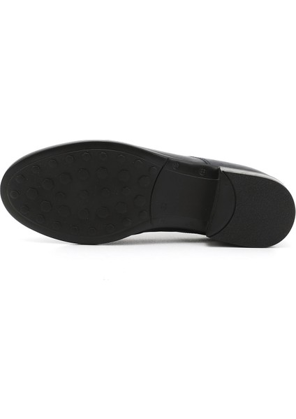 Gön Hakiki Deri Yuvarlak Bağcıklı Kadın Ayakkabı 24177 indirimleri