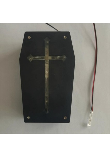 LED Renkli Ses Kontrollü Sahne Dekorasyon Tabut Props Cadılar Bayramı Tabutu Prank Cadılar Bayramı Dekorasyon Sahne (Yurt Dışından) fırsatları