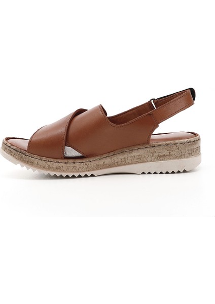 Gön Hakiki Deri Dolgu Taban Sandalet 45836 modelleri