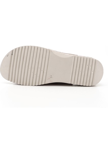 Gön Hakiki Deri Dolgu Taban Sandalet 45836 fırsatları