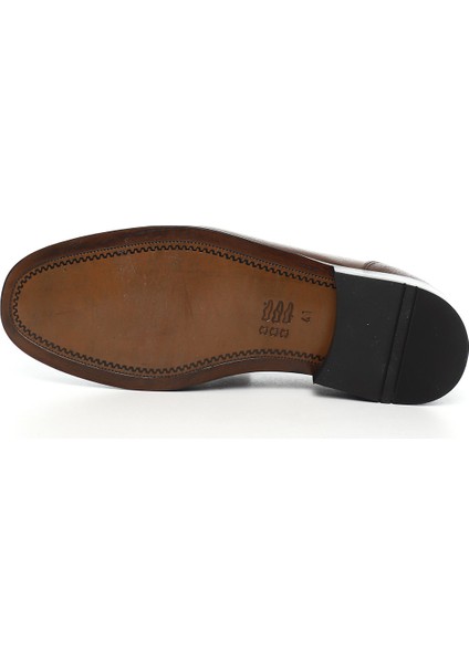 Erkek Kahve Antik Kösele Taban Hakiki Deri Klasik Ayakkabı fırsatları