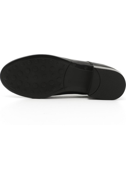 Gön Hakiki Deri Yuvarlak Bağcıklı Kadın Ayakkabı 24177 indirimleri