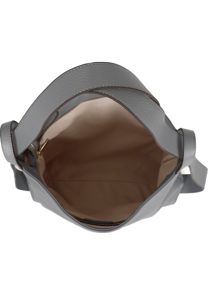 Kadın Açık Gri Hakiki Deri Omuz Ve Sırt Çantası indirimleri