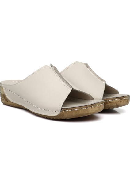 Gön Hakiki Dolgu Tabanlı Deri Kadın Terlik 42313 fiyatları