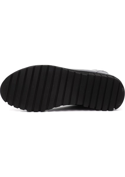 Kadın Lacivert Fermuarlı Kauçuk Taban Hakiki Deri Postal Bot indirimleri