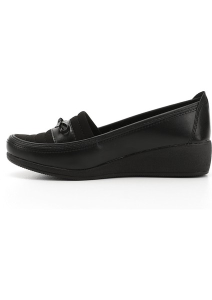 Gön Yuvarlak Burun Dolgu Taban Fiyonklu Kadın Günlük Ayakkabı 42090 fırsatları