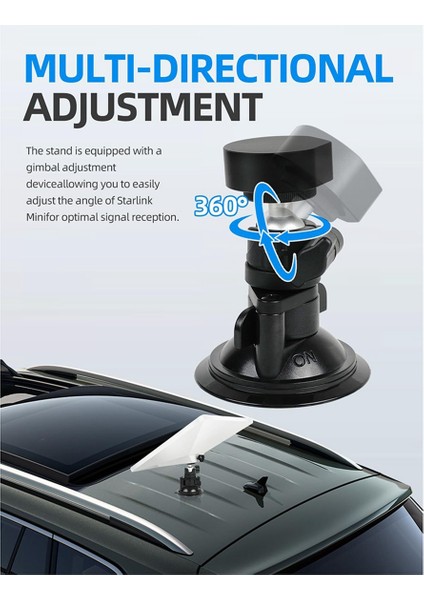 Starlink Mini Emme Kupası Için Montaj Hızlı Kurulum Metal Standını Araba/rv/tekne/yat/kamp Kullanımı - Dayanıklı Braket (Yurt Dışından) fırsatları