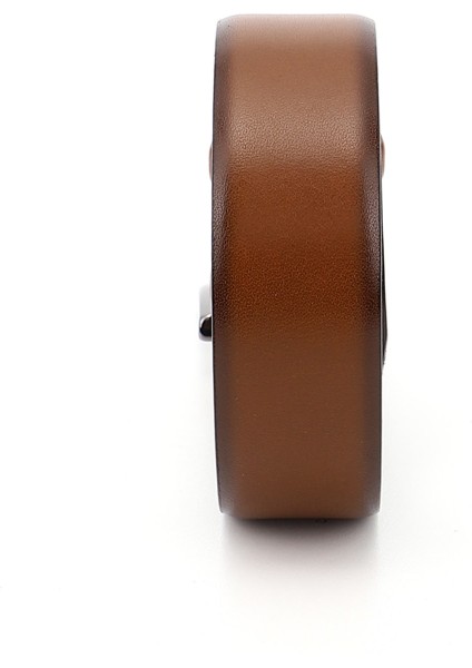 Erkek Taba Hakiki Deri 3,5 Cm Klasik Kemer fırsatları