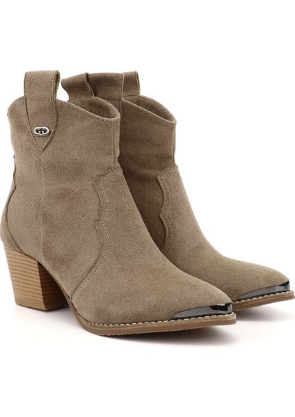 Gön Sivri Burun Topuklu Western Kovboy Kadın Günlük Bot 32133 fiyatları