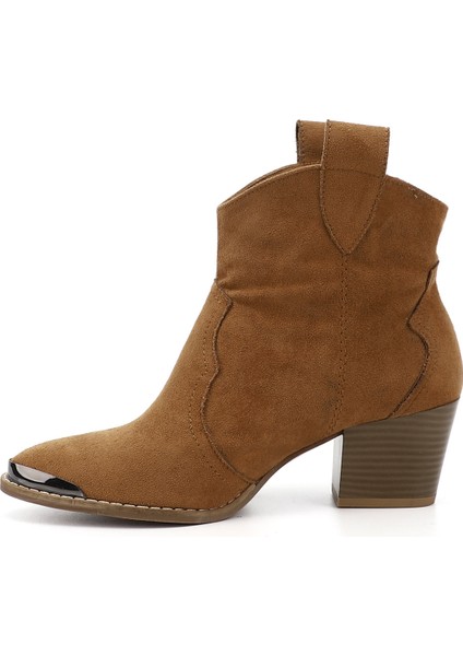 Gön Sivri Burun Topuklu Western Kovboy Kadın Günlük Bot 32133 fırsatları