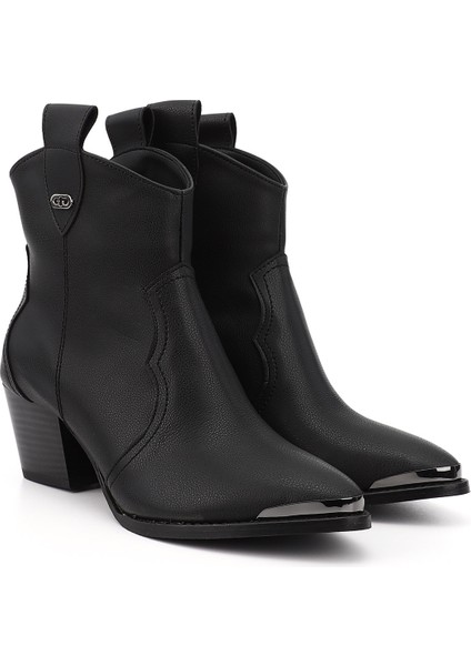 Gön Sivri Burun Topuklu Western Kovboy Kadın Günlük Bot 32133 modelleri