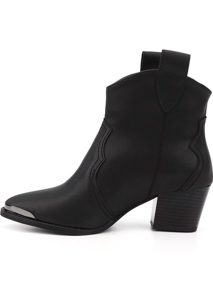 Gön Sivri Burun Topuklu Western Kovboy Kadın Günlük Bot 32133 fırsatları